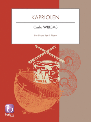 Kapriolen Drum Set & Piano Book (easy/intermediate)