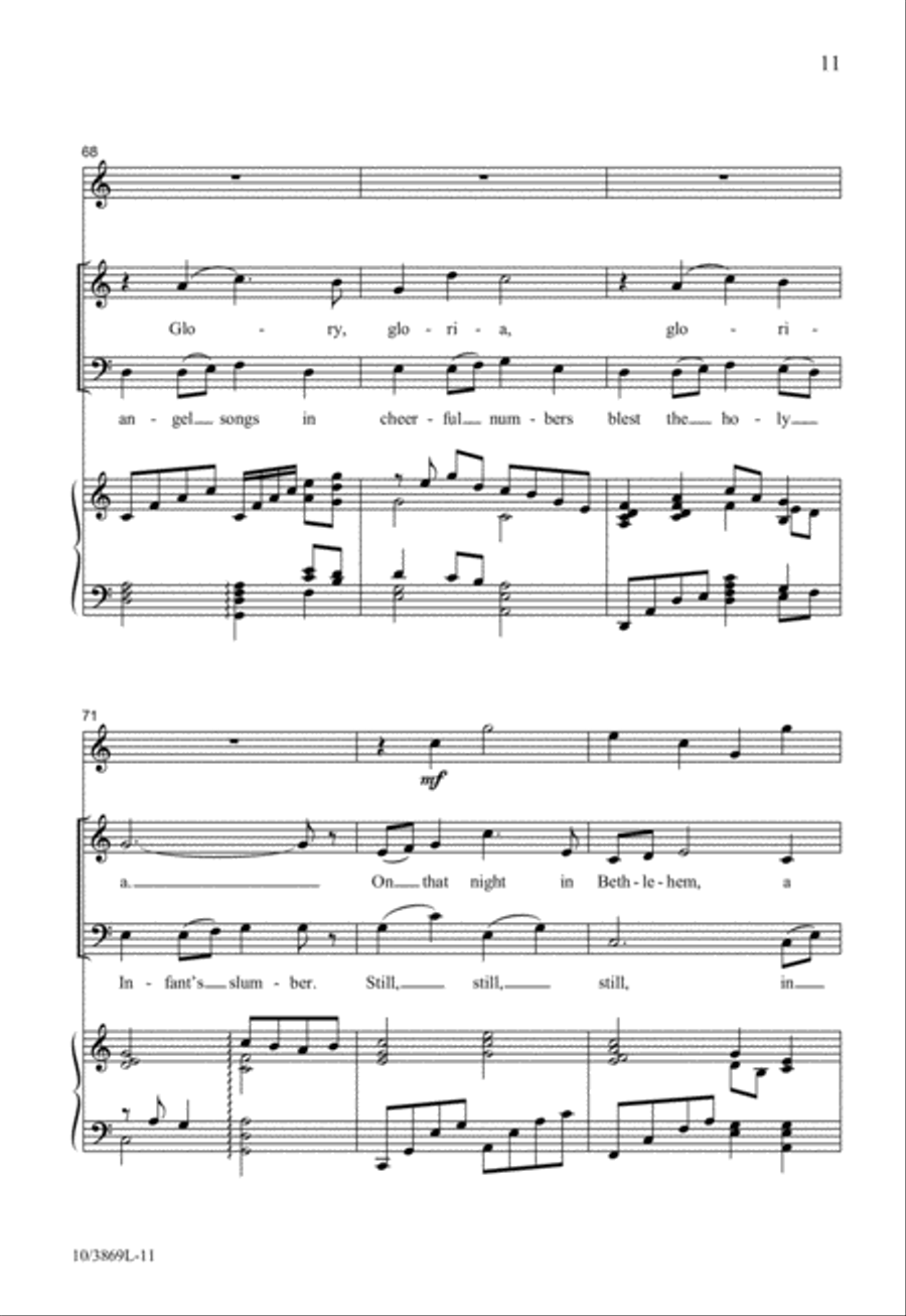 On that Night in Bethlehem 2-Part scores gallery preview page 11