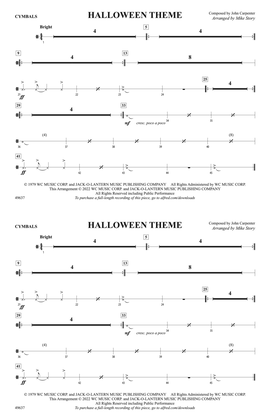 Halloween Theme: Cymbals