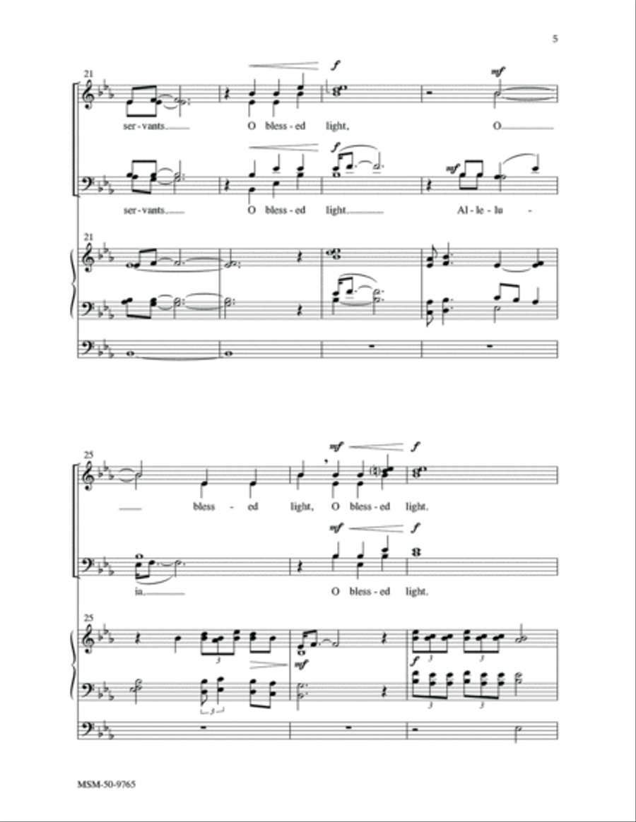 Trinity Psalms Trinity Psalms 4-Part scores gallery preview page 5