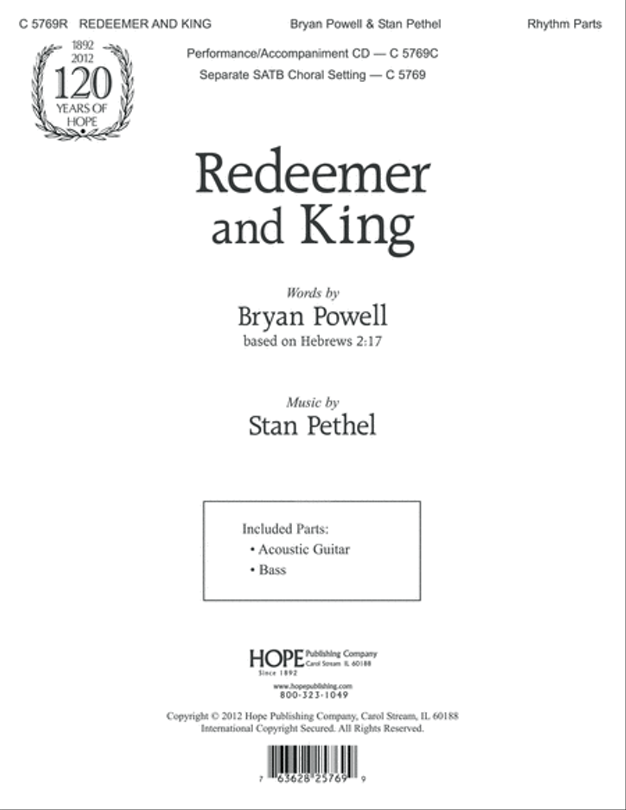 Redeemer and King Redeemer and King Set of Parts scores gallery preview page 1