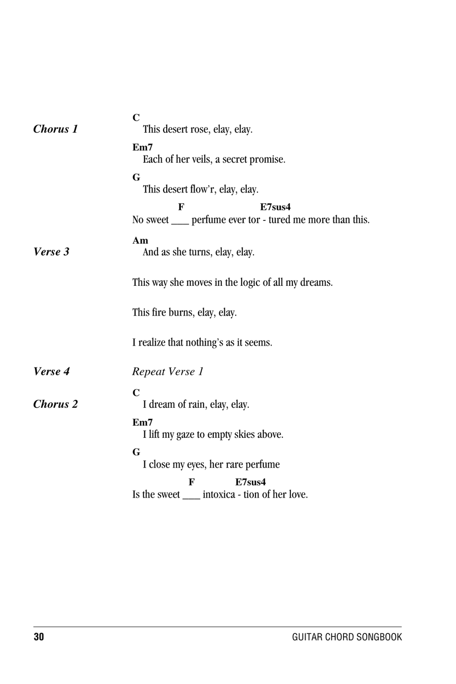 Desert Rose Acoustic Guitar scores gallery preview page 2