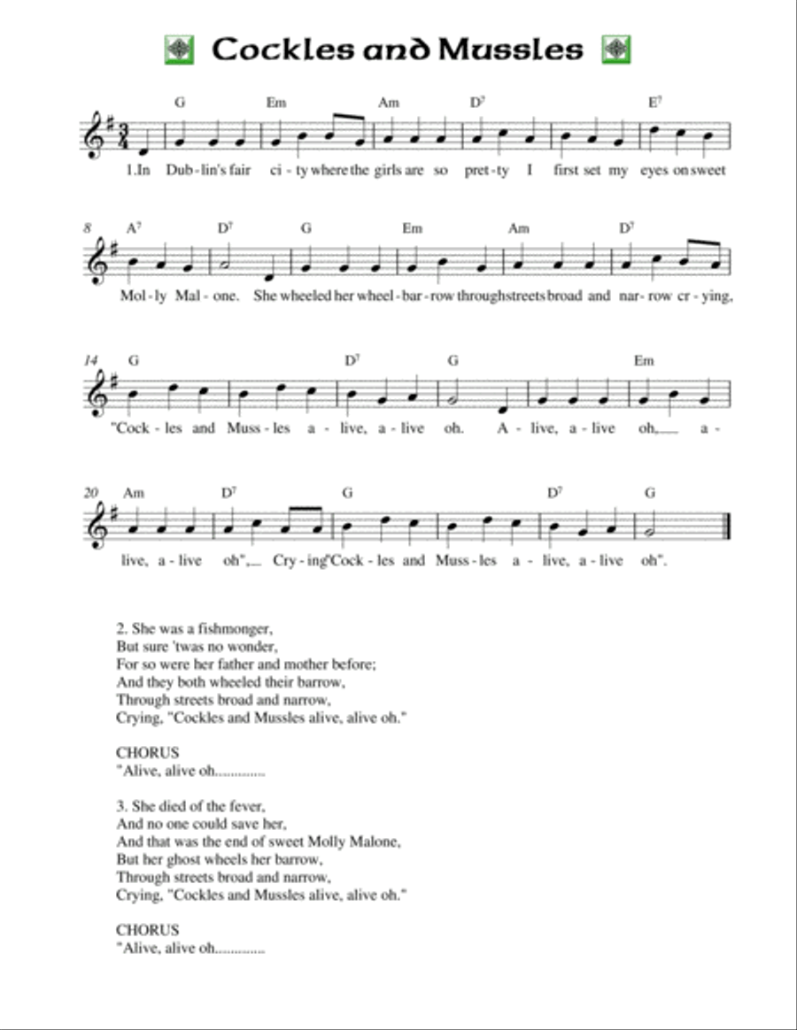 Irish Songs for Guitar Acoustic Guitar scores gallery preview page 3