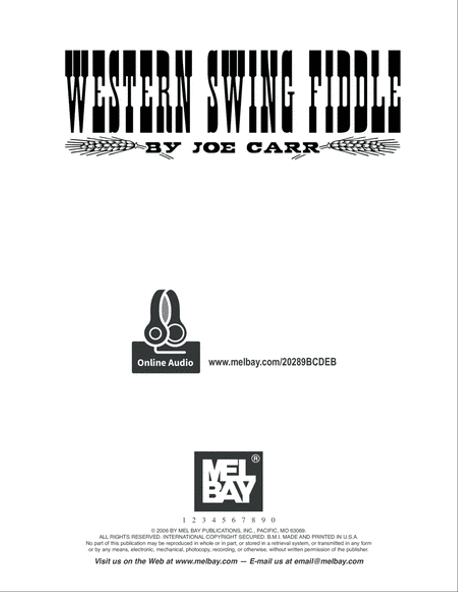 Western Swing Fiddle Violin scores gallery preview page 2