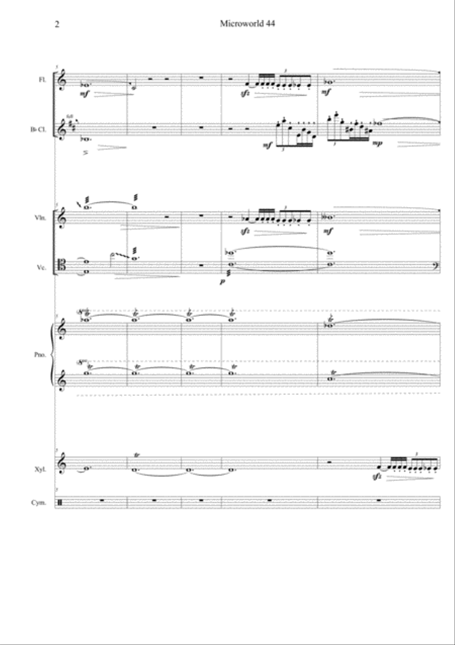 Microworld 44 Small Ensemble scores gallery preview page 2