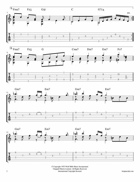 Spring Can Really Hang You Up The Most Acoustic Guitar - Digital Sheet Music