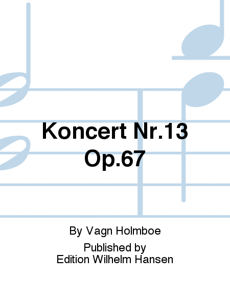 Koncert Nr.13 Op.67