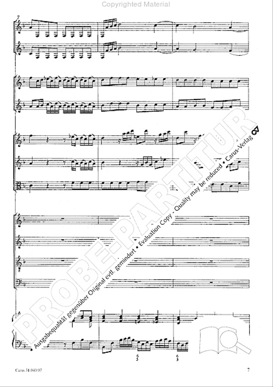 Christ was manifested for this purpose (Dazu ist erschienen der Sohn Gottes) ATB scores gallery preview page 9