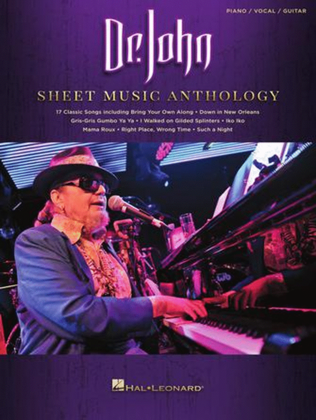 Book cover for Dr. John Sheet Music Anthology
