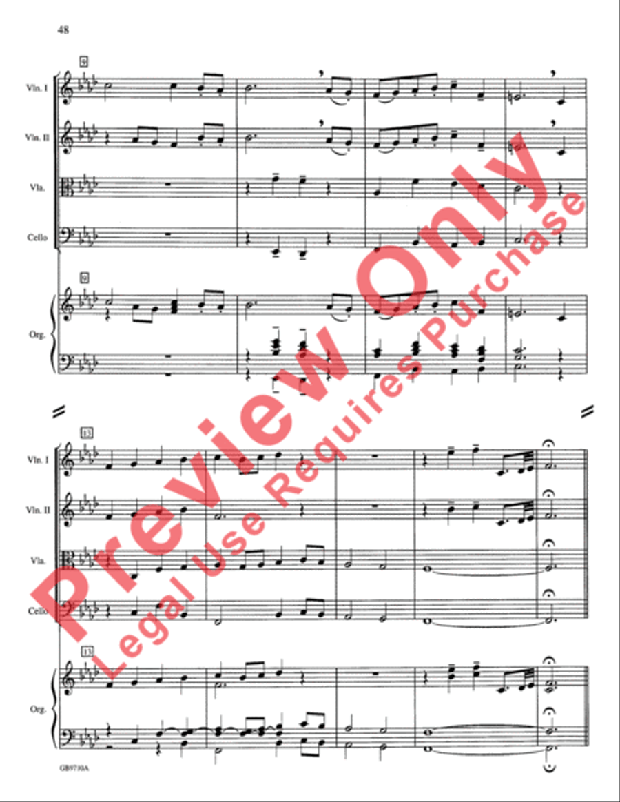 A Festival of Lessons and Carols Choir scores gallery preview page 49