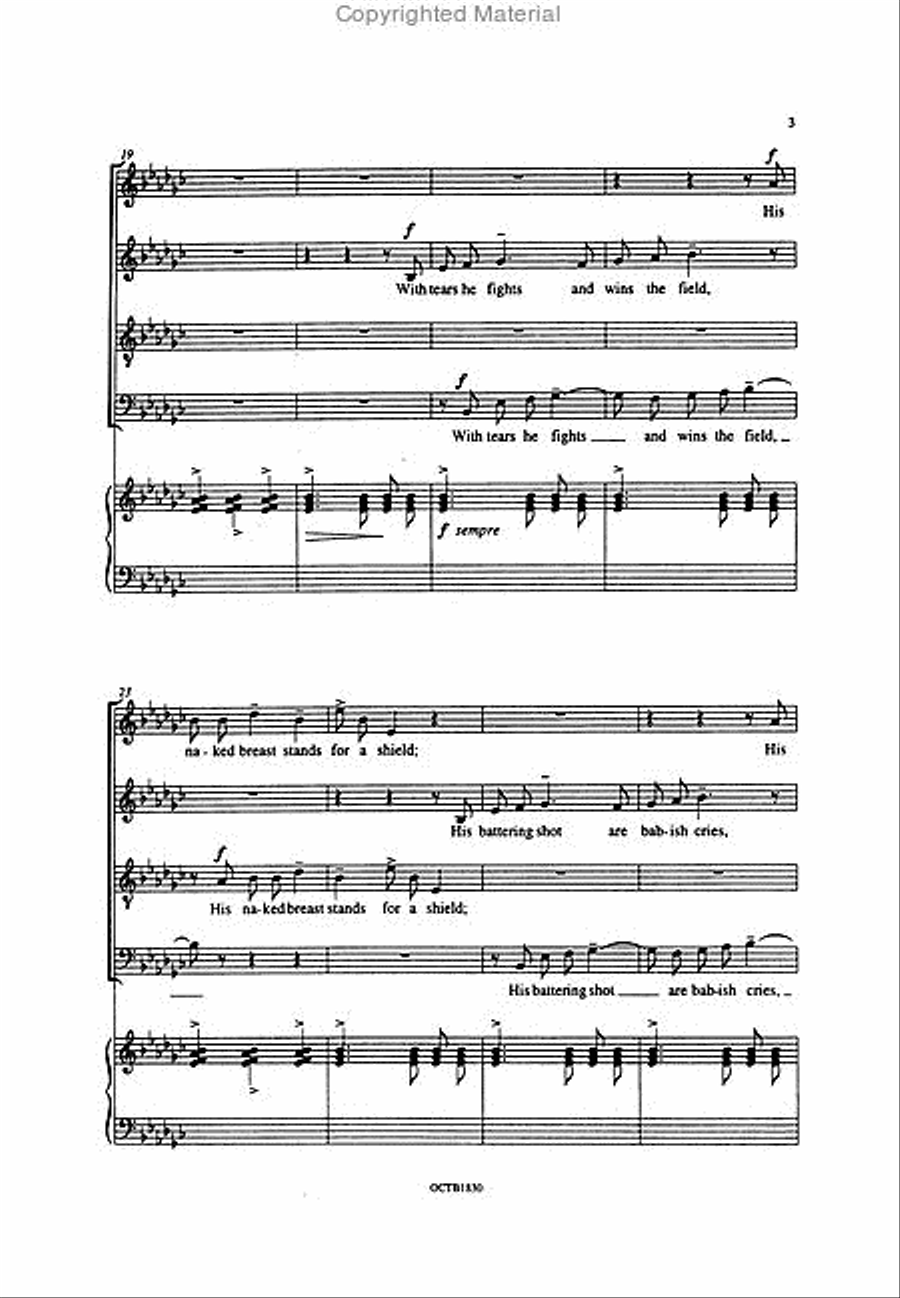 This Little Babe 4-Part scores gallery preview page 3