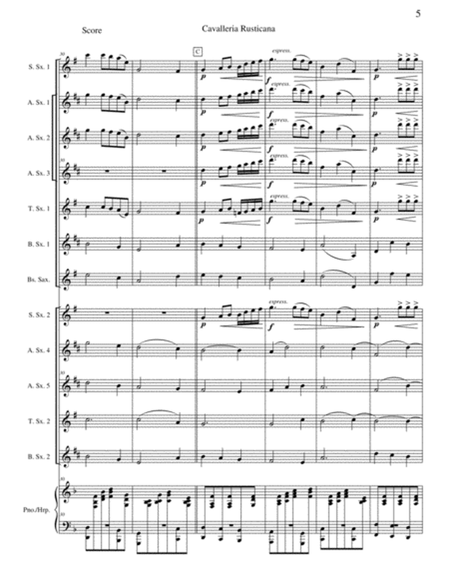 Intermezzo Sinfonico from Cavalleria Rusticana image number null