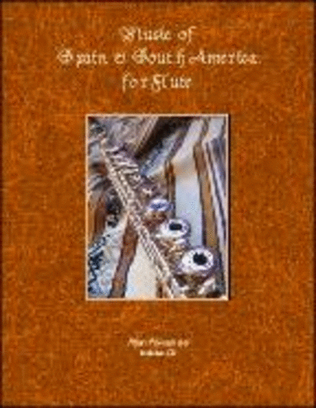 Book cover for Music of Spain & South America for Flute