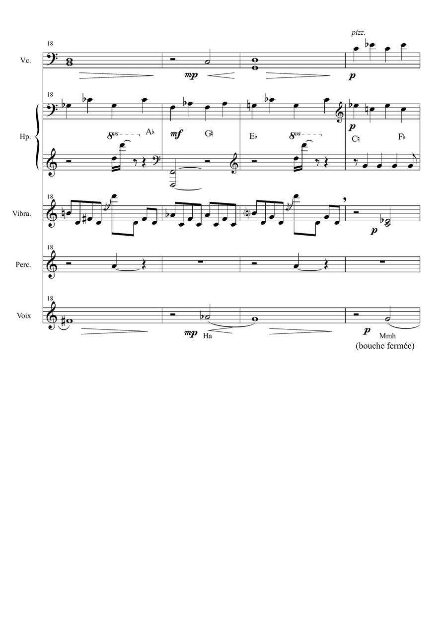 Voyage to Luggnagg (from Gulliver's Travels), for young musicians - score and parts Choir scores gallery preview page 6
