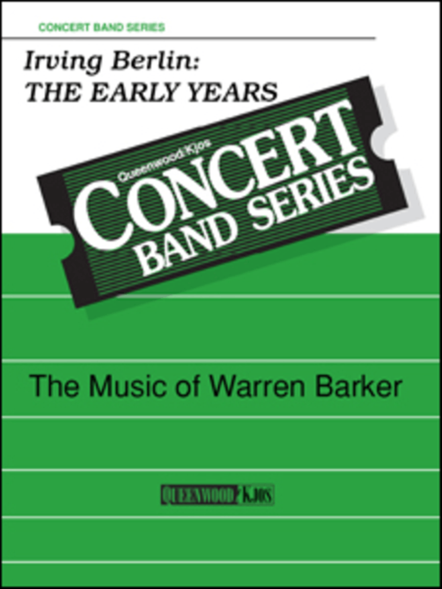 Irving Berlin: the Early Years Concert Band scores gallery preview page 1