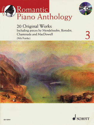 Book cover for Romantic Piano Anthology - Volume 3