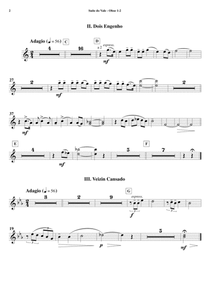 Suite do Vale (For Concert Band) - Set of Parts