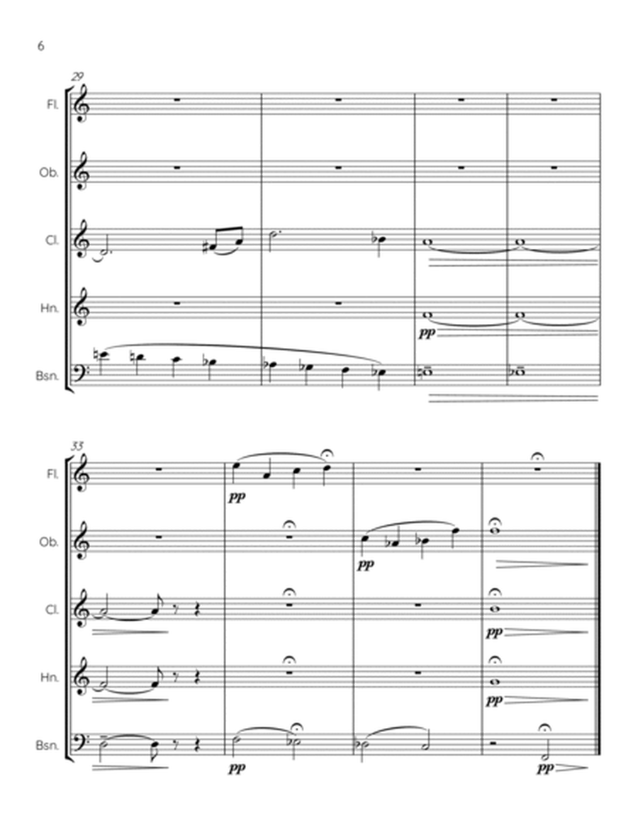 Poème (for woodwind quintet)