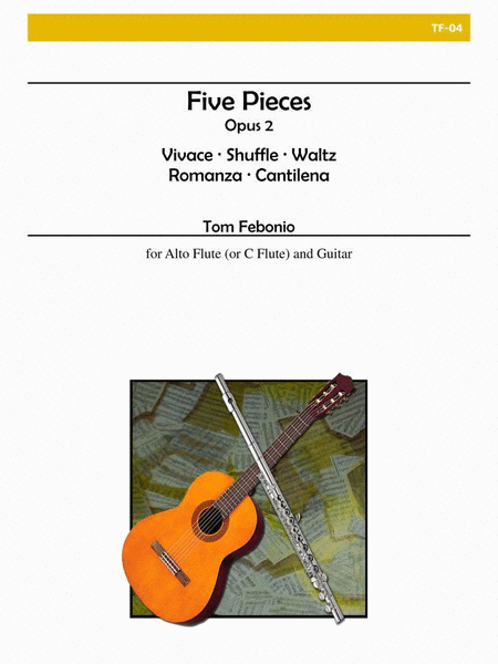 Five Pieces for Alto Flute and Guitar