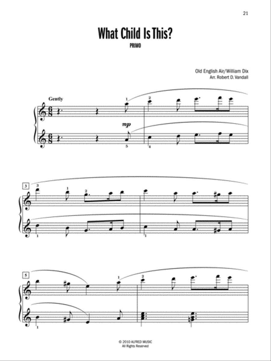 Celebrated Christmas Duets, Book 4 Small Ensemble scores gallery preview page 6