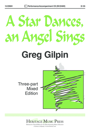 Book cover for A Star Dances, an Angel Sings