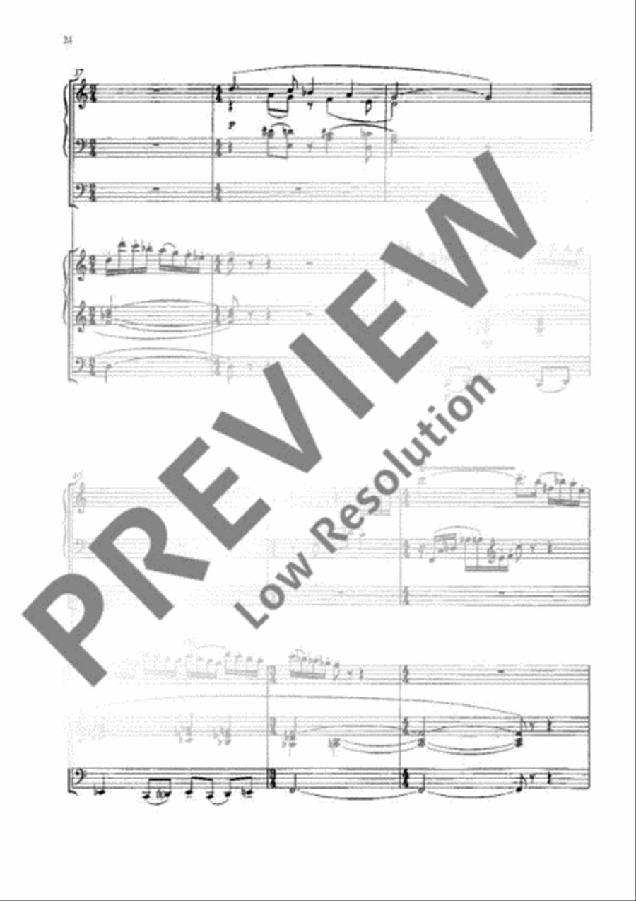 Ad missam Organ scores gallery preview page 21