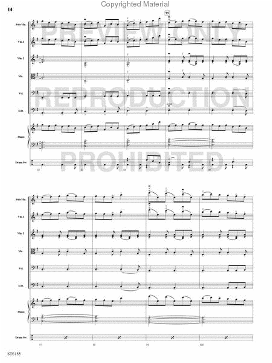 Irish Legend String Orchestra scores gallery preview page 12
