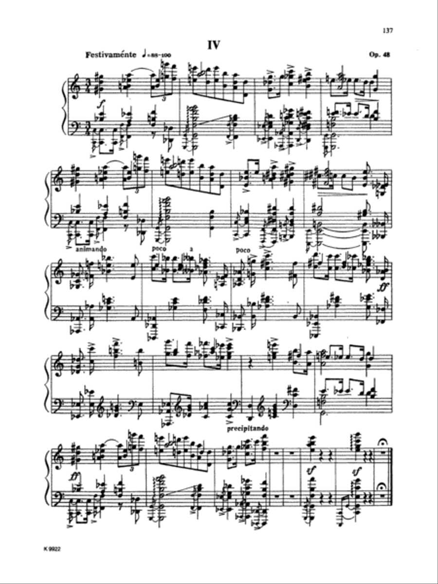 Scriabin: Preludes Piano Solo scores gallery preview page 1