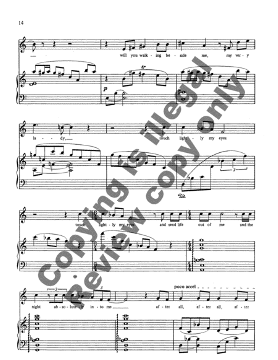 though love be a day though love be a day High Voice scores gallery preview page 16