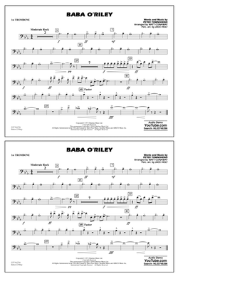 Baba O'Riley (arr. Matt Conaway) - 1st Trombone