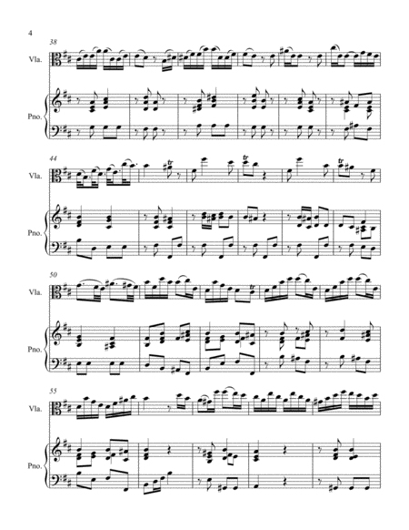 Viola Sonata in D II. Allegretto
