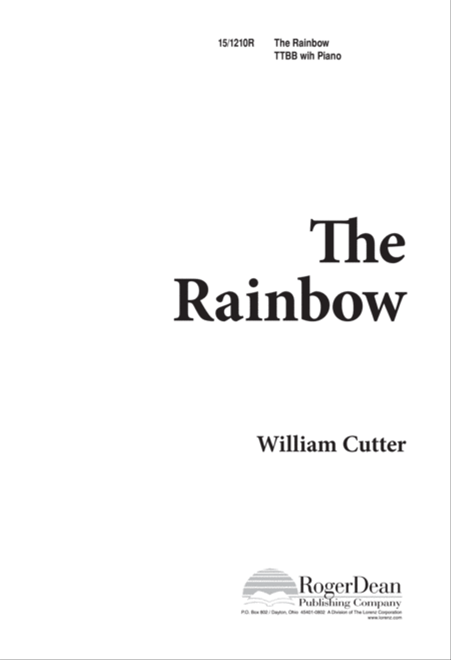 The Rainbow The Rainbow TTBB scores gallery preview page 1
