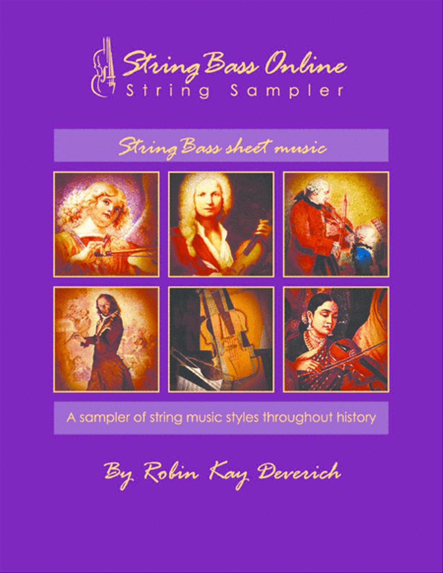 Bass String Sampler Sheet Music Double Bass scores gallery preview page 1