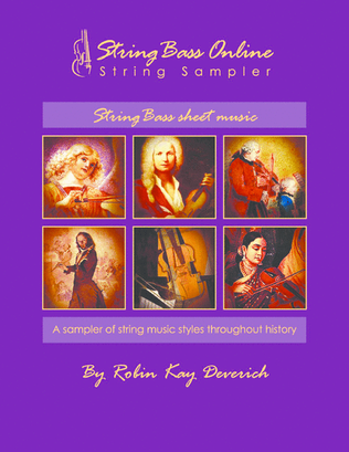 Book cover for Bass String Sampler Sheet Music