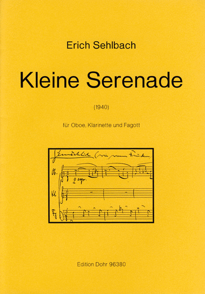 Kleine Serenade für Oboe, Klarinette in B und Fagott (1940)