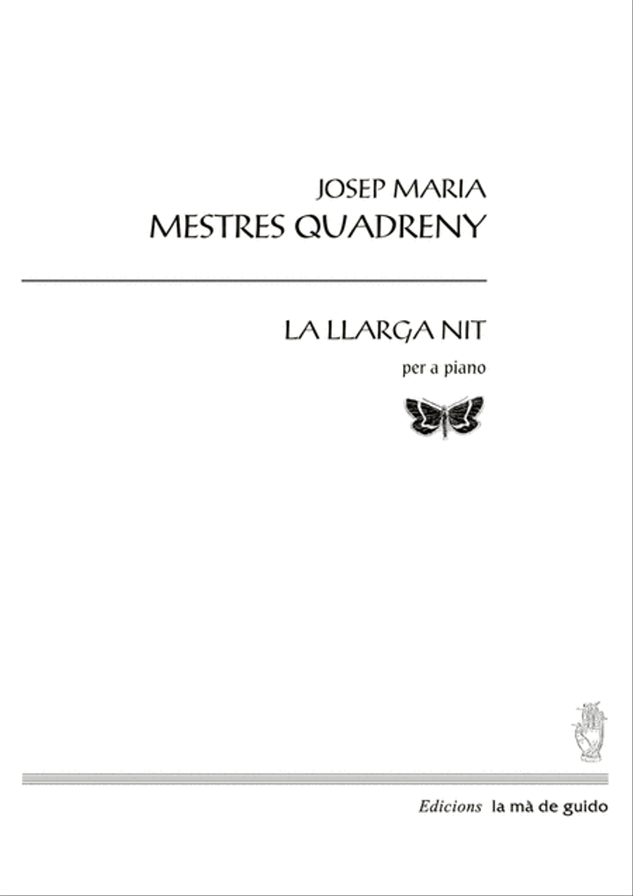 La llarga nit Piano Solo scores gallery preview page 1