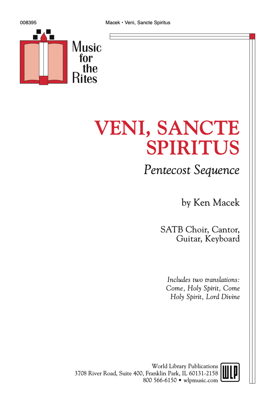 Veni Sancte Spiritus Veni Sancte Spiritus 4-Part scores gallery preview page 1