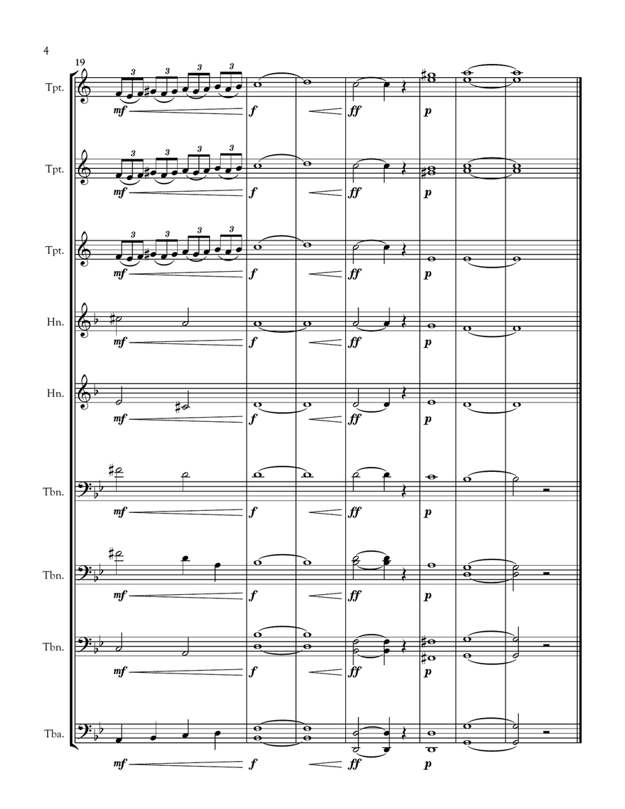 Nightfall Nightfall Chamber Music scores gallery preview page 4
