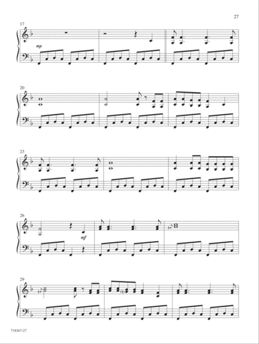 Great Day! Great Day! Piano Solo scores gallery preview page 16