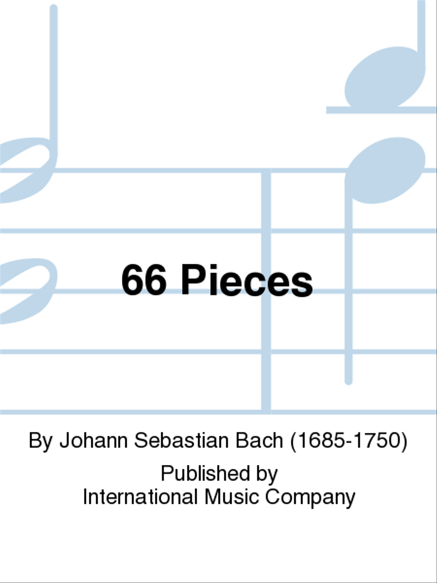 Book cover for 66 Pieces