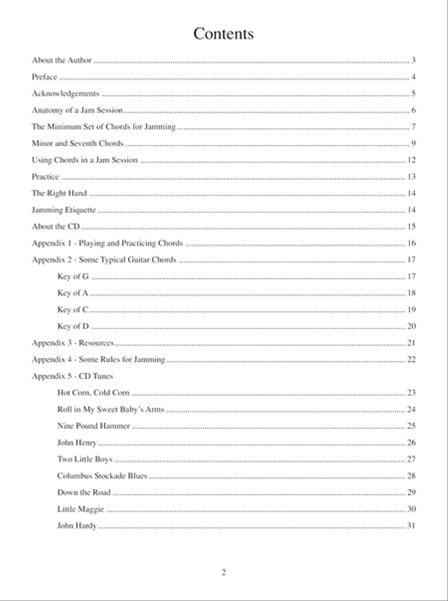A Banjo Player's Guide to Jamming Banjo scores gallery preview page 3