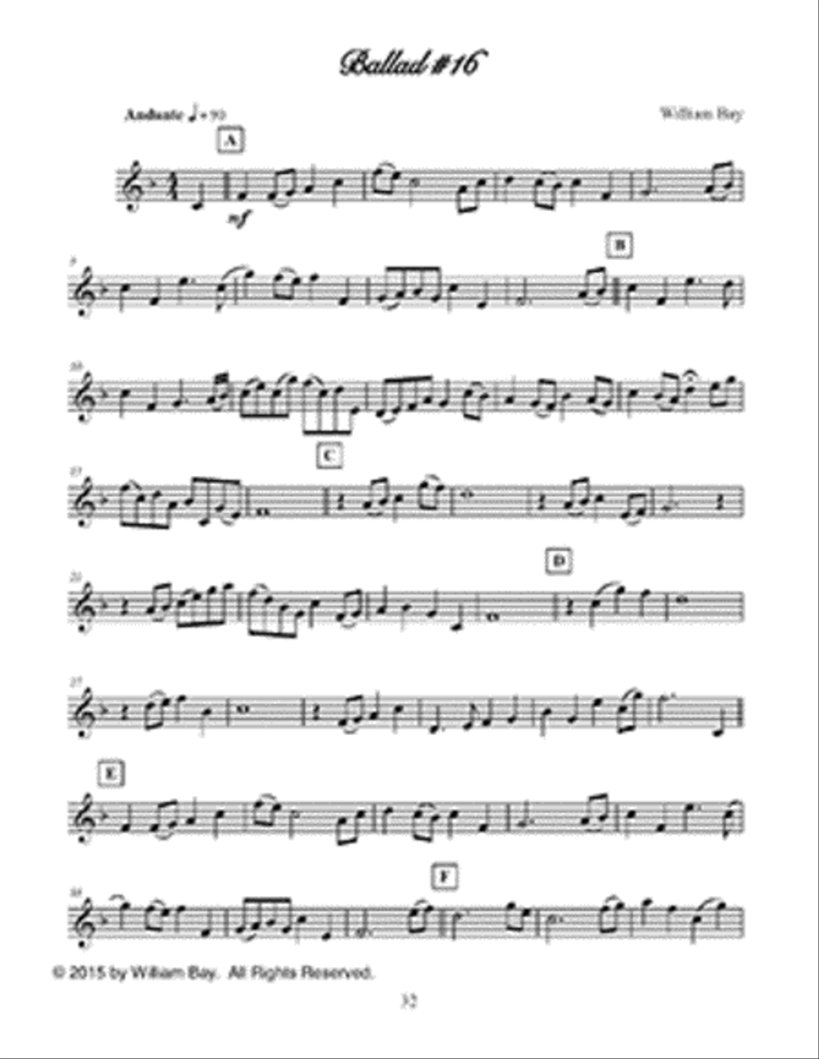Trumpet Ballads Trumpet Ballads Bugle scores gallery preview page 3