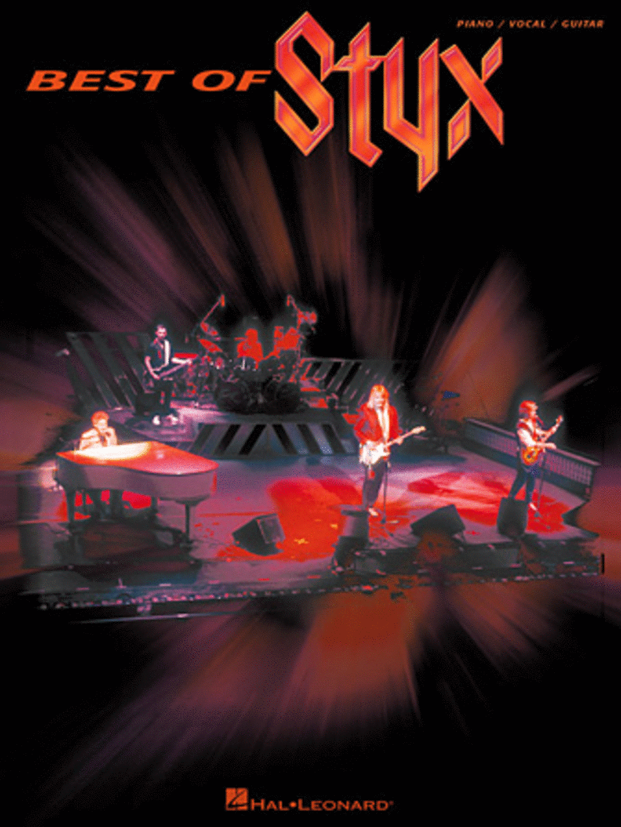Best of Styx Piano, Vocal, Guitar scores gallery preview page 1