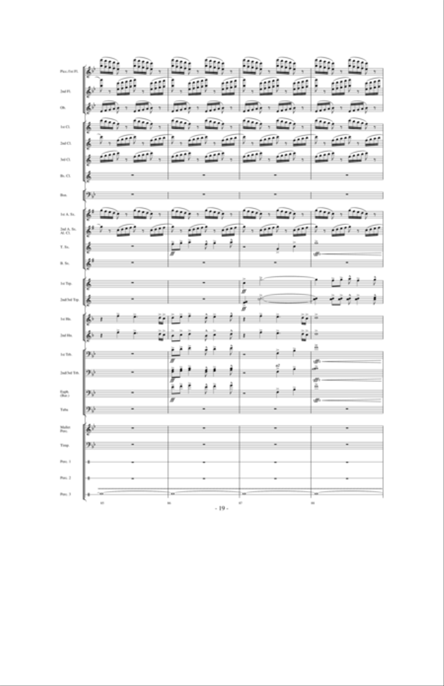 Of Honor and Valor Eternal Concert Band scores gallery preview page 18