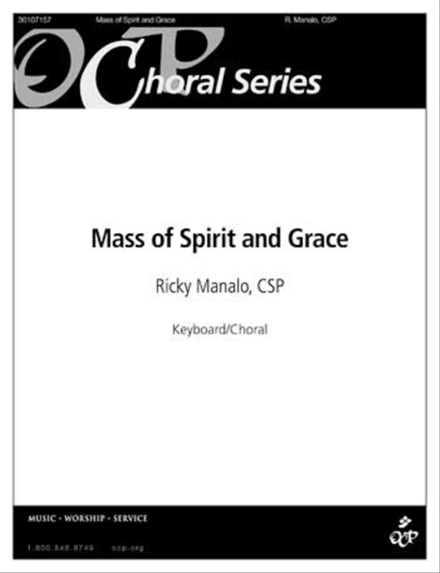 Mass of Spirit and Grace Choir scores gallery preview page 1