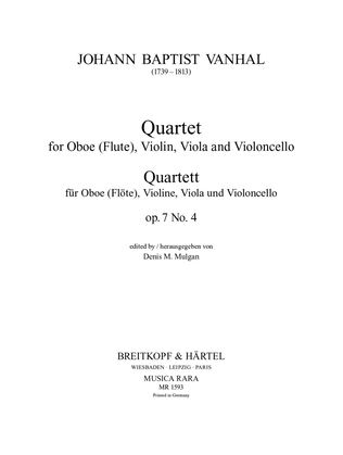 6 Quartets Op. 7