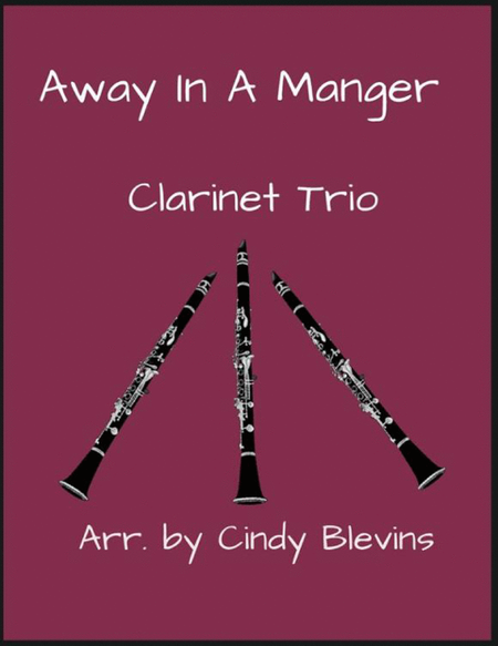 Away in a Manger, for Clarinet Trio image number null