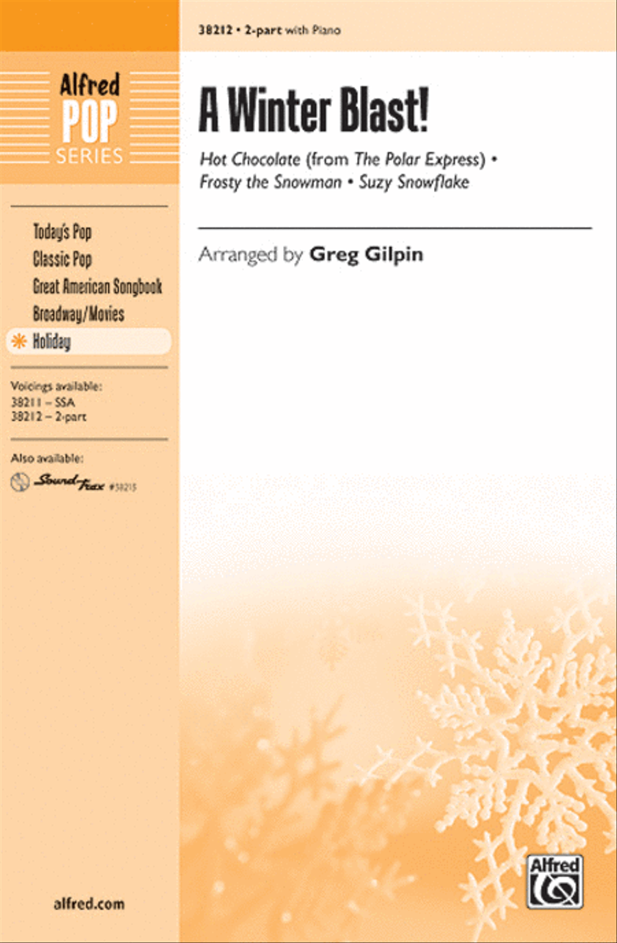 A Winter Blast! 2-Part scores gallery preview page 1
