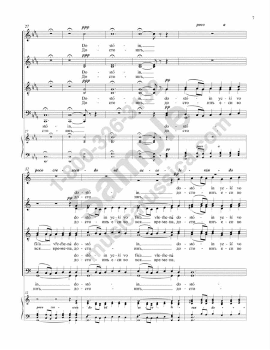 Gladsome Light 4-Part scores gallery preview page 6