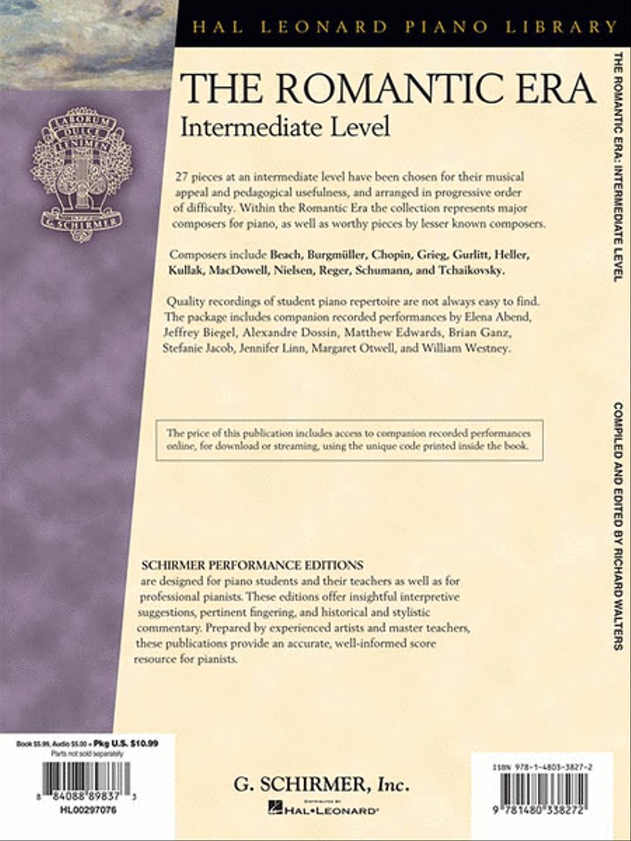 The Romantic Era The Romantic Era Piano Solo scores gallery preview page 2